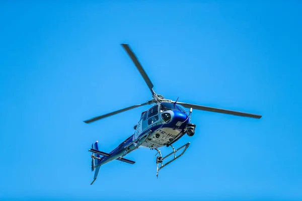 Rio Janeiro Brazil August 2016 Olympic Broadcasting Services Helicopter Covering — Stock Photo, Image