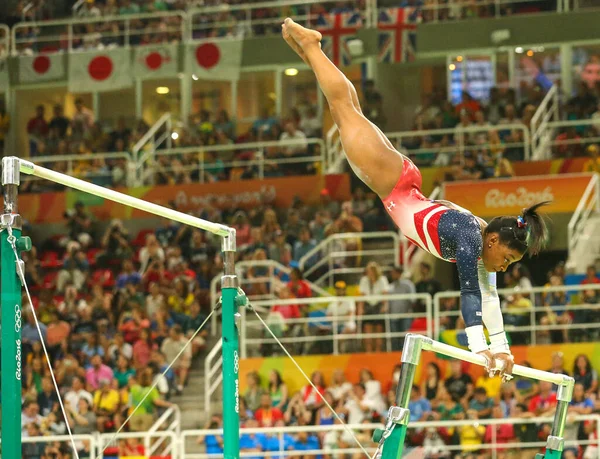 Rio Janeiro Brasilien Augusti 2016 Olympisk Mästare Simone Biles Usa — Stockfoto