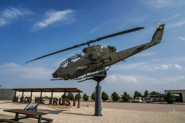 Penrose Colorado Agosto 2021 Helicóptero Bell Cobra Parque Memorial Guerra — Fotografia de Stock