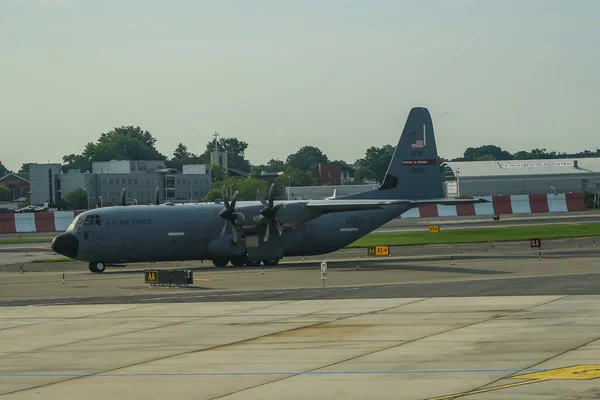 Queens New York Août 2021 Lockheed Martin 130J Hercules Air — Photo