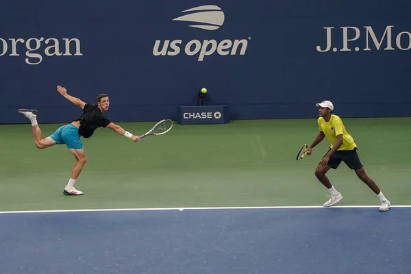 Nova Iorque Setembro 2021 2021 Open Men Doubles Champions Rajeev — Fotografia de Stock