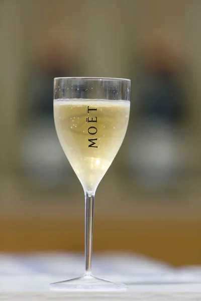 Champagne Moet et Chandon présenté au National Tennis Center lors de l'US Open 2014 — Photo