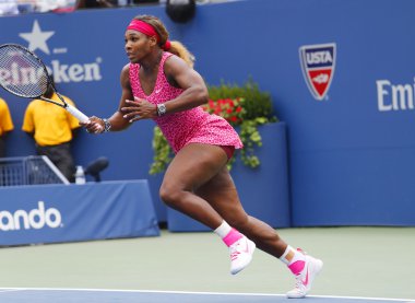 Grand slam şampiyonu serena williams bize Üçüncü Tur maç sırasında açık 2014 varvara lepchenko karşı