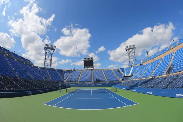 Luis armstrong stadium v billie jean král Národní tenisové centrum v nás otevřený turnaj 2014 — Stock fotografie