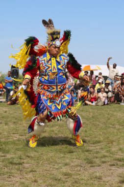nyc, tanımlanamayan Kızılderili pow wow Brooklyn'de