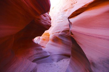 renkli kumtaşı içinde antilop Kanyonu Arizona yuvası