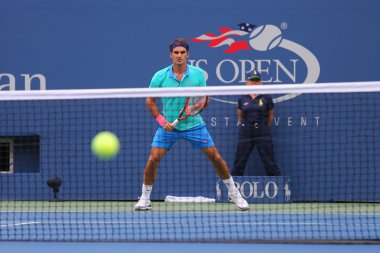 On yedi kez Grand Slam şampiyonu Roger Federer sırasında yarı final maç bize açık 2014