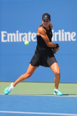 Grand Slam bize açık 2014 Alison Riske karşı ilk turda maç sırasında Ana İvanoviç şampiyonu