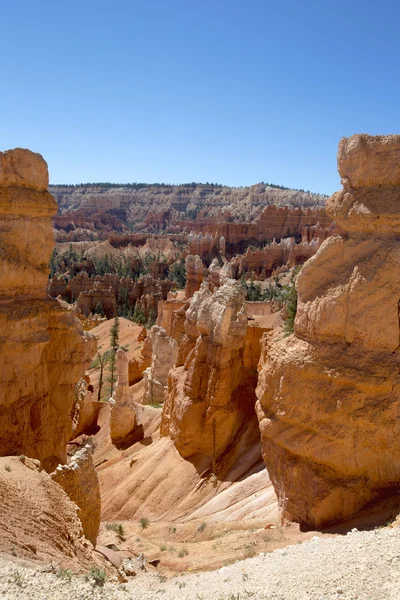 Formazioni rocciose nel Parco Nazionale del Bryce Canyon, Utah — Foto Stock