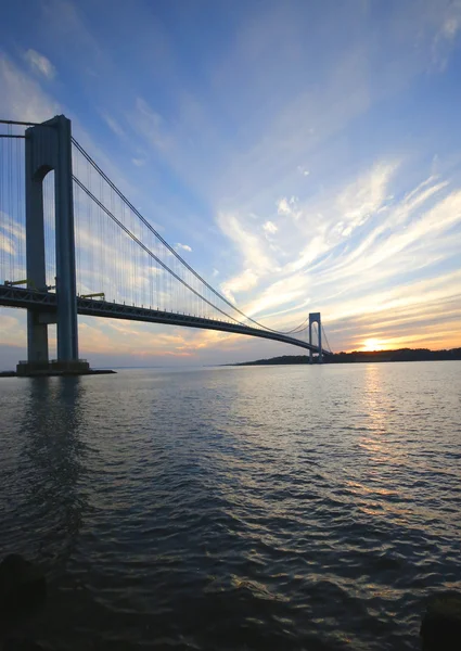 Ponte Verrazano em Nova Iorque — Fotografia de Stock