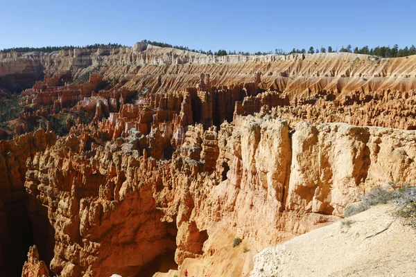 Klippformationer i Bryce Canyon nationalpark, Utah — Stockfoto