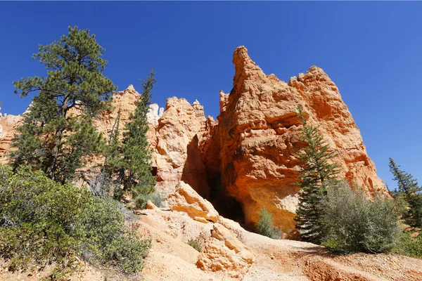 Rotsformaties in Bryce Canyon National Park, Utah — Stockfoto