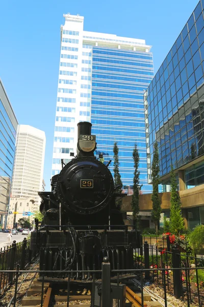 Locomotora Ferroviaria Canadiense del Pacífico 29 en Calgary — Foto de Stock