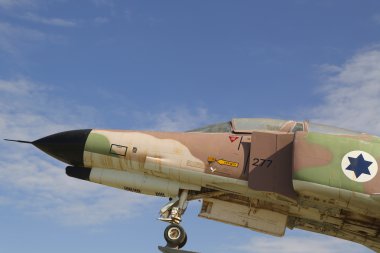 İsrail Hava Kuvvetleri Mcdonnell Douglas F-4e Phantom II savaş uçağı detay