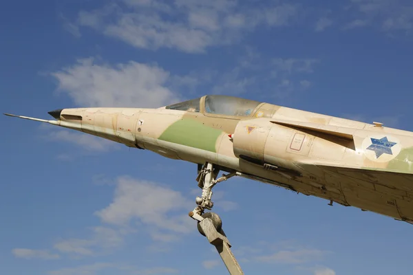 Fuerza Aérea de Israel Kfir C2 detalle avión de combate — Foto de Stock