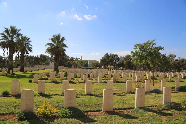 Bier-Saba-Kriegsfriedhof — Stockfoto