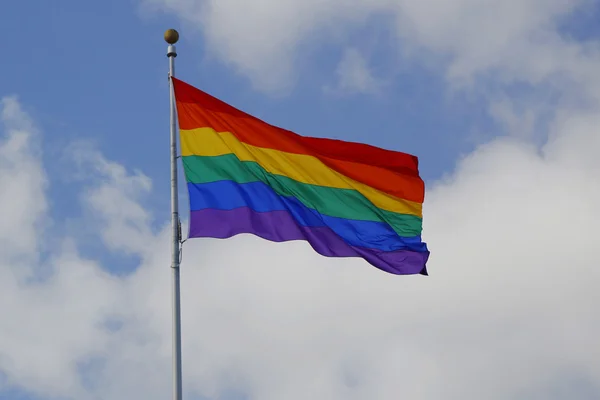 Rainbow flag — Stock Photo, Image