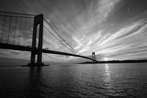 Verrazano Bridge in New York — Stock Photo, Image