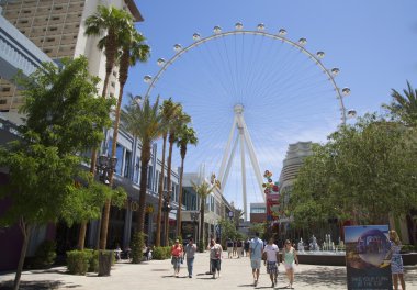 Las Vegas en yeni cazibe High Roller dönme dolap