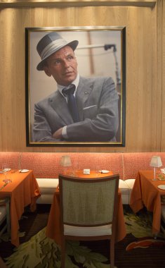 Forbes Seyahat Rehberi dört yıldız Sinatra Restoran iç Encore Las Vegas Casino