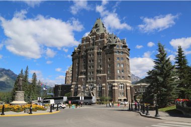 Banff Springs Hotel içinde Kanada Rocky Dağları