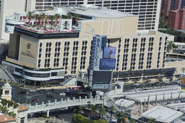 Aerial view Drai's Beach Club at The Cromwell Boutique Hotel and Casino in Las Vegas — Stock Photo, Image