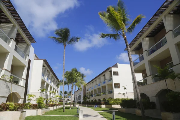 Royalton All-inclusive Resort and Casino localizado na praia de Bavaro em Punta Cana — Fotografia de Stock