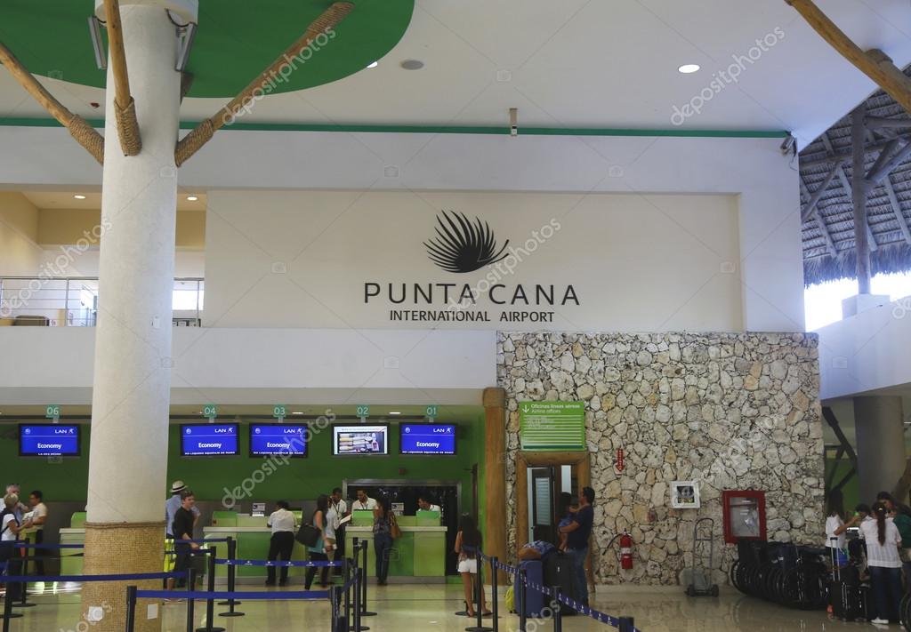 Terminal B in Punta Cana International Airport Stock Editorial Photo