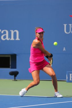 Profesyonel tenis oyuncusu Belinda Bencic İsviçre yuvarlak 4 maç sırasında
