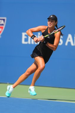Grand Slam şampiyonu Ana Ivanovic--dan Serbia bize açık 2014 ilk turu maç sırasında