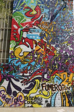 Doğu williamsburg Brooklyn Sanat duvar