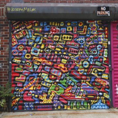 Astoria Queens kısmında duvar sanat