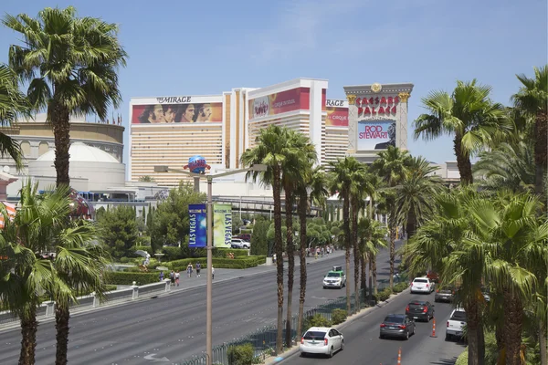 Der Streifen las vegas in nevada — Stockfoto