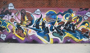 Brooklyn'de Doğu Williamsburg, Graffiti sanatı