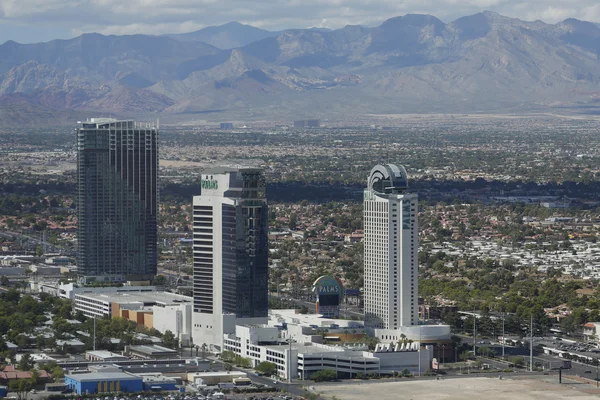 Veduta aerea del The Palms Casino Hotel di Las Vegas — Foto Stock