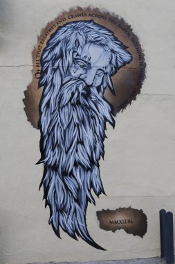 Doğu williamsburg Brooklyn Sanat duvar