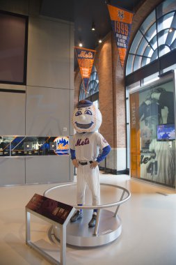 New York Mets maskot, Bay Met, Citi alan ekranda