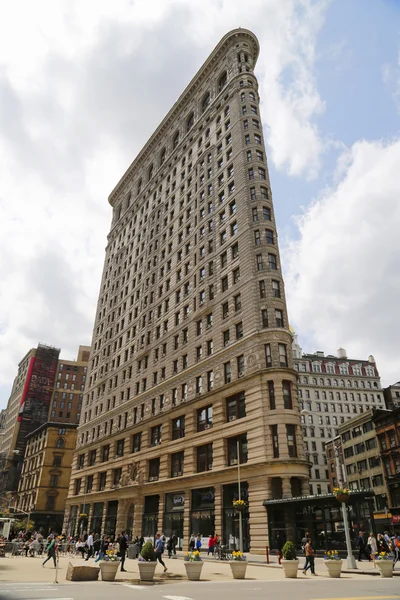 Edifício histórico Flatiron em Manhattan — Fotografia de Stock