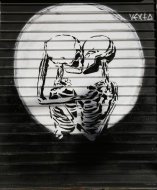 Doğu williamsburg Brooklyn Sanat duvar