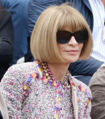 Vogue dergisi genel yayın yönetmeni Anna Wintour, Roland Garros 2015