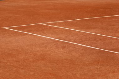 Kırmızı kil Tenis Kortu