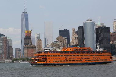 Staten Adası feribot new york limanında