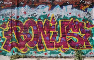 Brooklyn'de Doğu Williamsburg, Graffiti sanatı