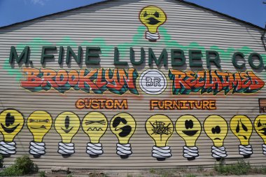 Doğu williamsburg Brooklyn Sanat duvar