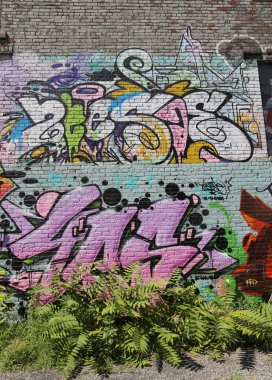 Graffiti art in Greenpoint, Brooklyn