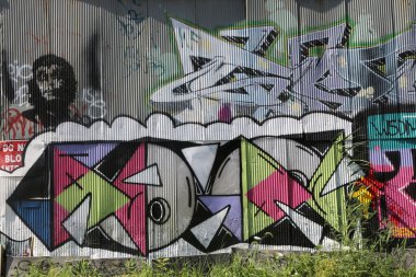 Graffiti art in Greenpoint, Brooklyn