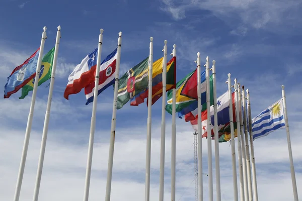 Banderas del mundo — Foto de Stock