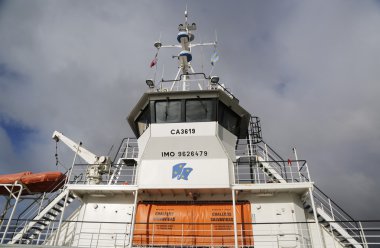Fueguino ferry at Bahia Azul, Chile