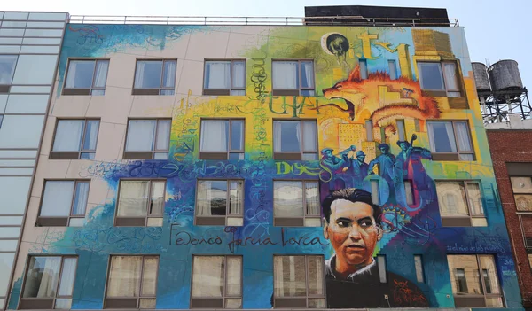 Mural art in Lower Manhattan — Φωτογραφία Αρχείου