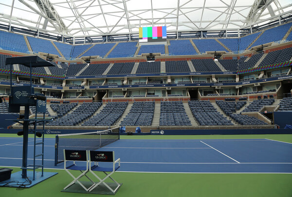 Newly Improved Arthur Ashe Stadium at the Billie Jean King National Tennis Center